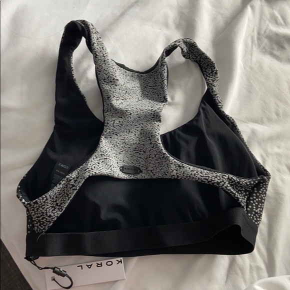 New Koral Printed Racerback Sportsbra - Picture 2 of 2